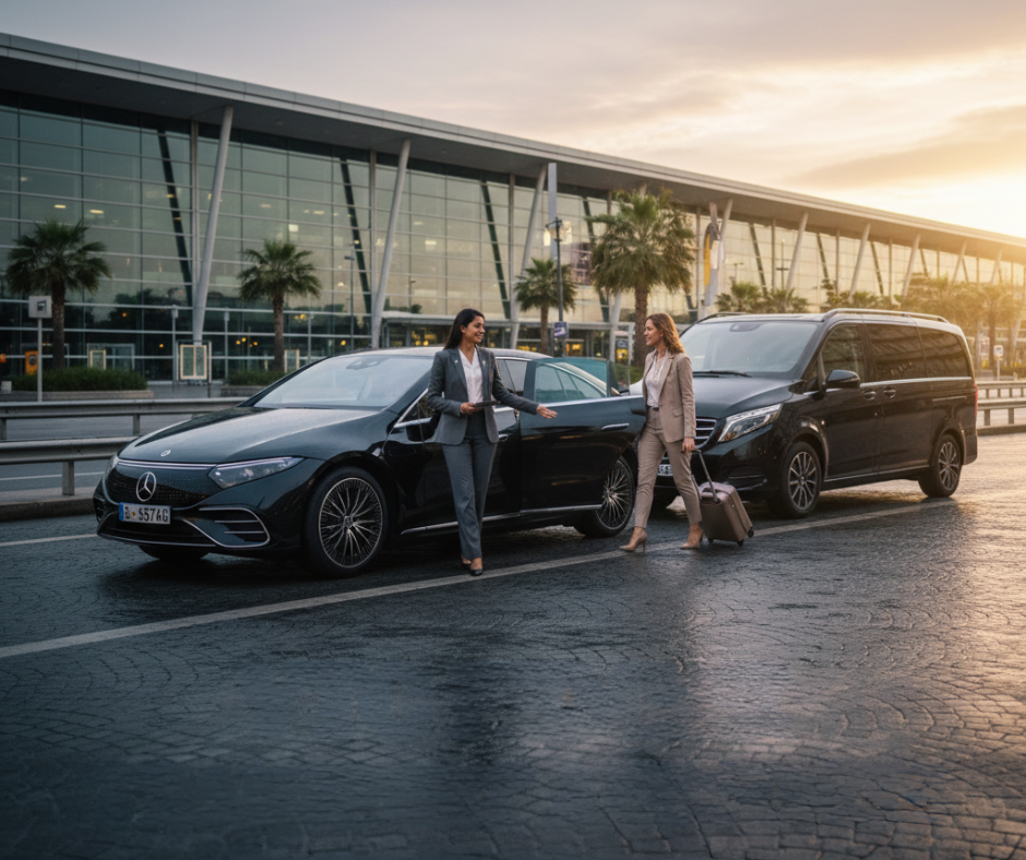 VTC femme transfert aéroport