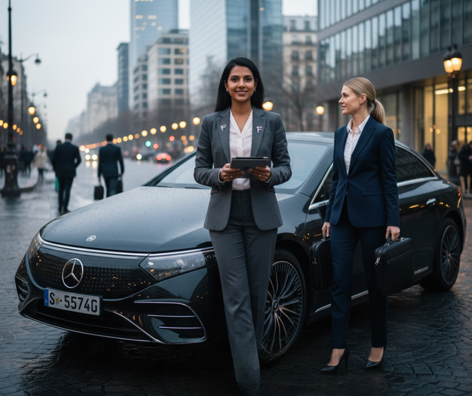 VTC femme déplacements pro